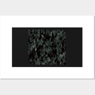 Urban Camouflage black Posters and Art